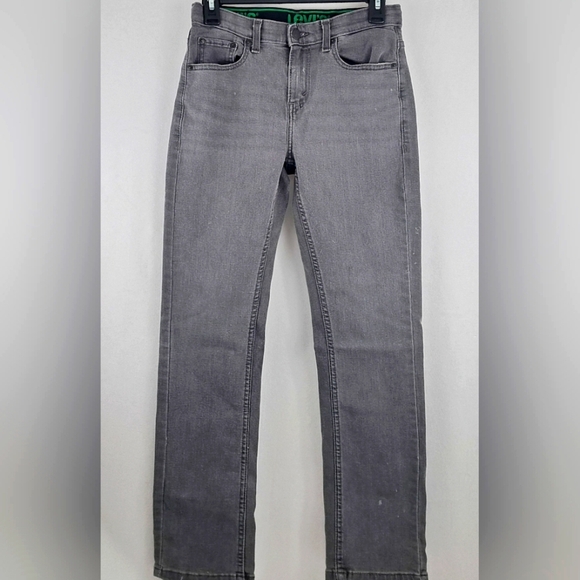 Levi's 511 Boy's Jeans Grey sz 14 R - Picture 2 of 9